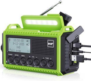 Аварійне цифрове радіо ROCAM Crank DAB/DAB+/FM 5000 мАг M3574 фото