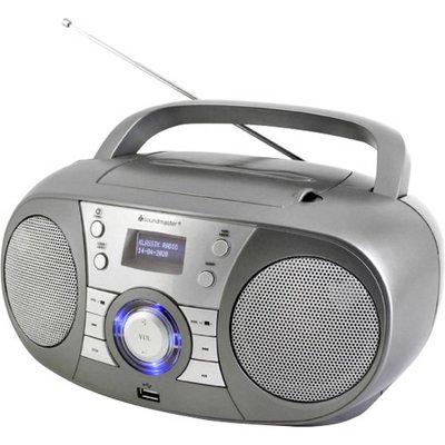 Бумбокс CD/MP3 с радио DAB+/FM Soundmaster SCD1800TI, Bluetooth, USB m045 фото