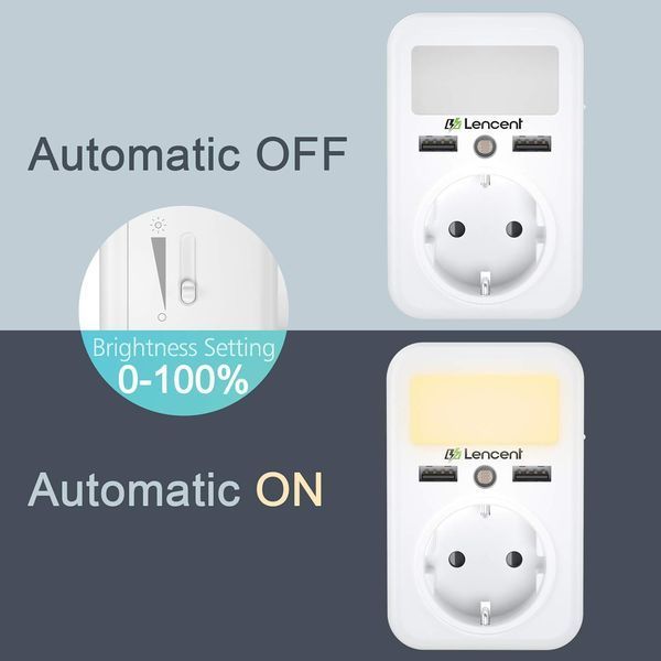 Багатопортова USB-розетка з регульованим нічником, та захистом від перенапруги T0020 фото