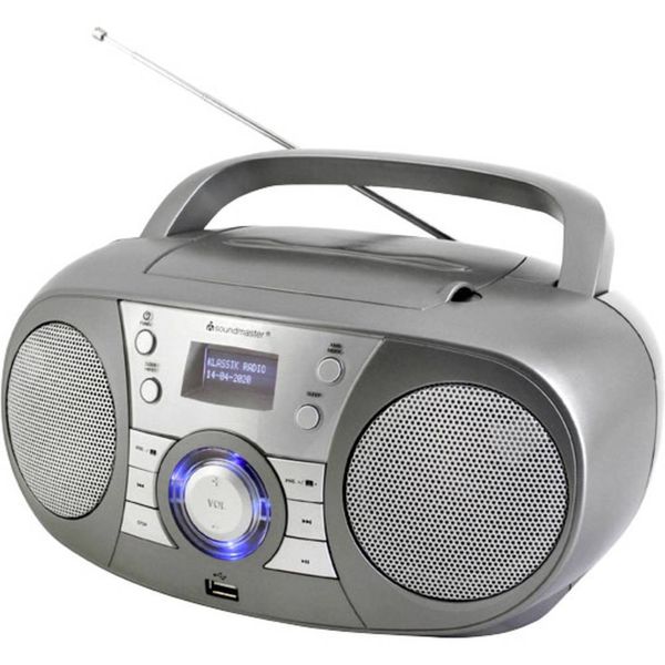 Бумбокс CD/MP3 с радио DAB+/FM Soundmaster SCD1800TI, Bluetooth, USB m045 фото