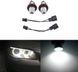 Білі світлодіодні габаритні лампи «ангельські очі» для BMW 5/6/7/X3/X5 (E39/E53/E60/E63/E64/E65/E66/E83) 1502 фото 4