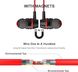 Дротові навушники-вкладиші 1Mii Ankbit E100 Pro з мікрофоном (червоні) 0298 фото 3