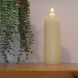 Широка свічка 25 см (150 годин), cream 0783 фото 2