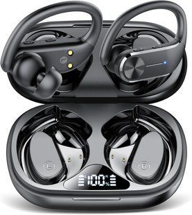 Беспроводные наушники Bluetooth для спорта Hadbleng Q28S T1148 фото