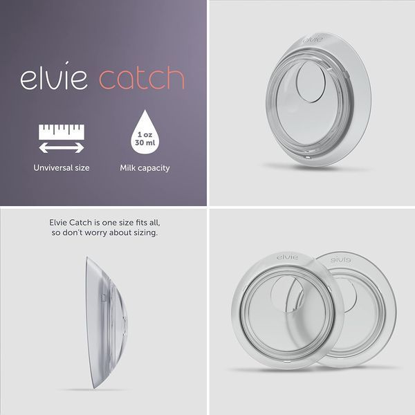 Лактационные вкладыши для груди Elvie Catch Milk Collection Shells T1473 фото