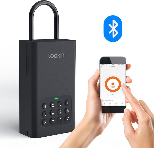 Портативний настінний замок для дверей Lockin Smart Key Safe L1 1799 фото