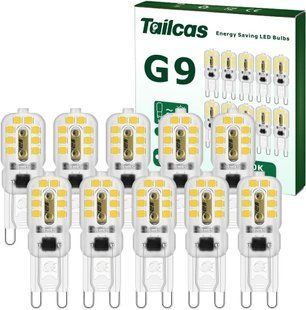 Светодиодные лампочки Tailcas 3W G9 10 штук в упаковке T2459 фото