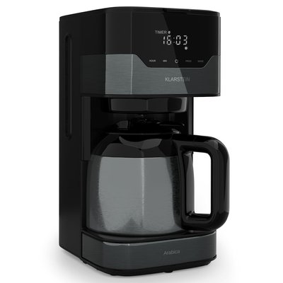 Крапельна кавоварка Klarstein Arabica EasyTouch Control 800 Вт, чорний (10045344) 10045344 фото