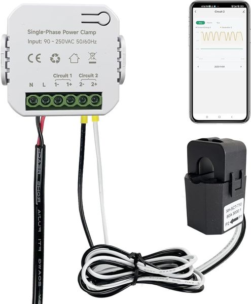 Двонаправлений осцилограф, домашній монітор енергії OWON 80 A, Wi-Fi 1466 фото