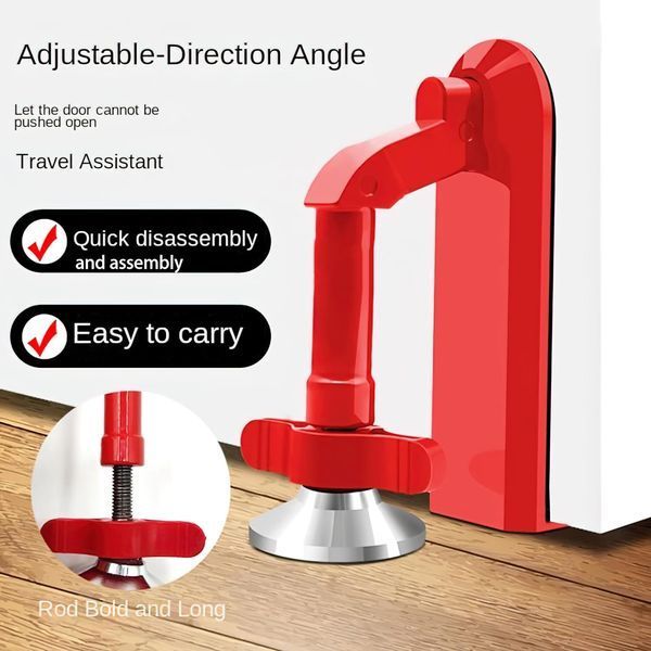 Портативний стопор для дверей Amusediy JBMDN Red T2952 фото