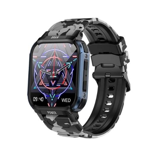 Водонепроницаемый смарт-часы LEMFO с Bluetooth, 350 мАч, черный/серый 1343 фото