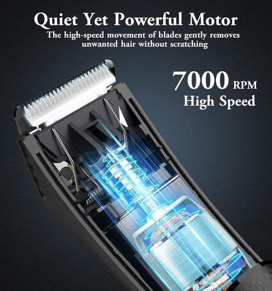 Тример для тіла для чоловіків IPX7 Kibiy T2076 фото
