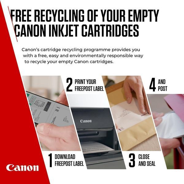 Набор чернильных картриджей для принтеров Canon + фотобумага (50 листов) T2506 фото