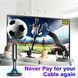 Телевизионная антенна HIDB для Smart TV с магнитным основанием T1045 фото 9