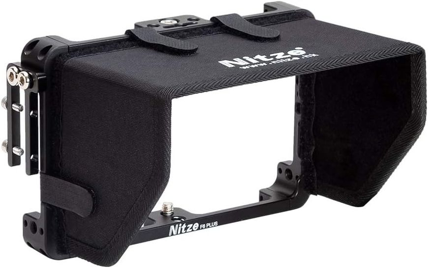 Корпус для монітора Nitze F6 Plus із затискачем для кабелю HDMI і сонцезахисним кожухом 1136 фото