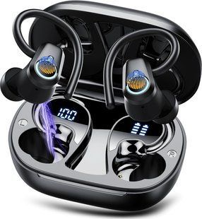 Беспроводные наушники Bluetooth 5.3 с функцией шумоподавления ENC IP7 Poounur T1605 фото