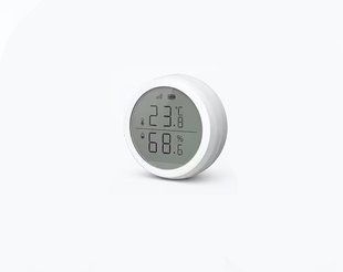 Цифровой Zigbee датчик температуры и влажности с LCD экраном для совместимости с экосистемой Tuya Smart Life T4019 фото