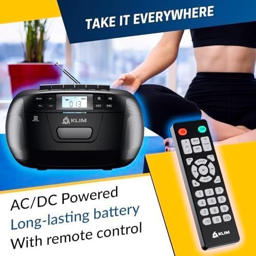 Магнитола CD Cassette Tape Player Bluetooth AM FM Radio M3825 фото