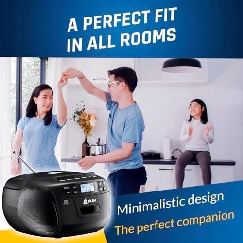 Магнитола CD Cassette Tape Player Bluetooth AM FM Radio M3825 фото