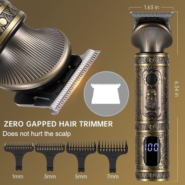 Машинка для стрижки волос, многофункциональный триммер Surker 7 в 1 1088 фото