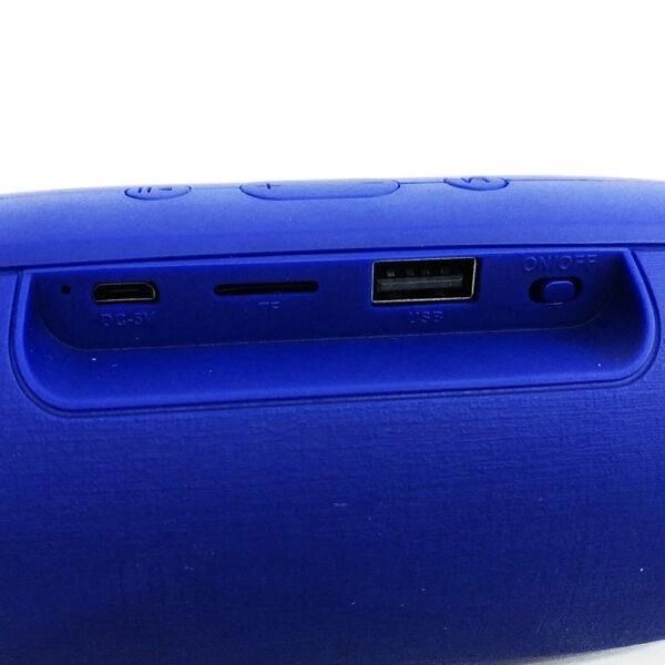 Портативна колонка Charge Mini E3 Bluetooth, USB, FM 3 ВТ синя 0985 фото
