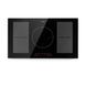 Индукционная варочная панель Klarstein Delicatessa 90 Flex, 5 конфорок 7400 Вт черная (10035182) 10035182 фото 1