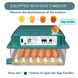 Інкубатор автоматичний для яєць 36 шт TDUAOLGX JL036 0307 фото 5