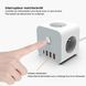 Розетка з USB C 20 Вт 7-в-1 VEFVE T2077 фото 3