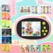 Цифрова камера 12 Мп для дітей Ushining з 5 іграми, фільтрами, 1080P з 32 ГБ картою, IPS-екран, рожева 0336 фото 8
