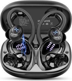 Беспроводные наушники Bluetooth 5.4 Sport с глубоким басом стерео T1606 фото