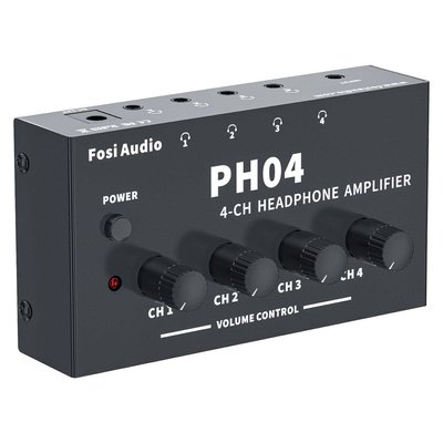 4-канальный стереоусилитель для наушников Fosi Audio PH04 0216 фото
