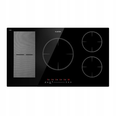 Індукційна варильна панель для кухні Klarstein Delicatessa 90 Flex 5 конфорок, чорний (10035181) 10035181 фото