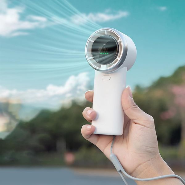 Ручний  USB-вентилятор HIOPOIUYT White T1299 фото