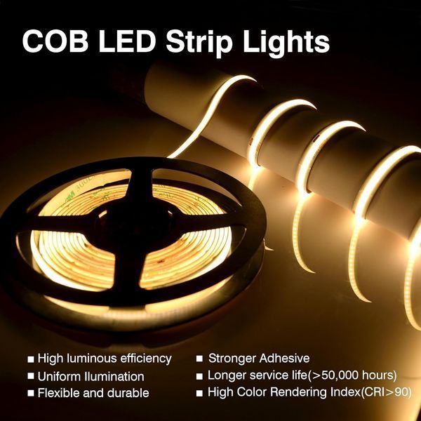 Светодиодная лента с диммером FUIQI COB 3 м T2559 фото