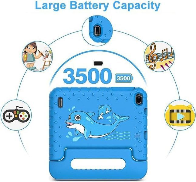 Дитячий планшет AOCWEI X300 7 дюймів, Android 13  7/64 ГБ T2618 фото