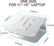 Алюминиевая подставка для ноутбука Bestand 11-16 дюймов, серебристый 1089 фото 2