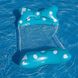 Водный надувной гамак (матрас) 145х70см для плавания в бассейне/озере, синий 0934-1 фото 1