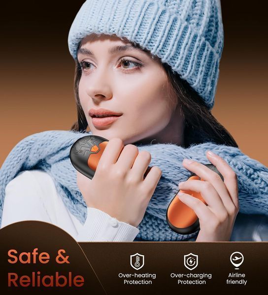 Акумуляторна грілка для рук DAXING TT-09 6000 mAh 2 шт T2805 фото