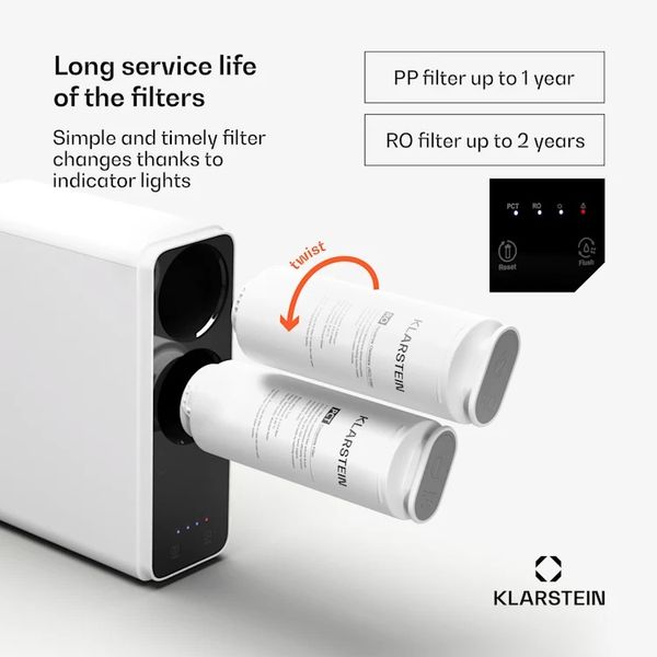 Система фільтрації води Klarstein PureLine 400 10045506 10045506 фото