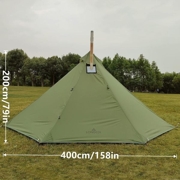 Туристическая водонепроницаемая палатка Longeek на 2-4 человека 4 Seasons 1040 фото