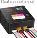 Зарядное устройство ISDT D2 Mark 2 LiPo Battery Balance Charger, Dual 200W 12A AC/DC Channel Output Charger 0096 фото 3