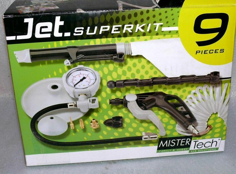 Набір повітряного тиску, шланг для накачування шин Mister Tech JET Super Kit 5 м 1511 фото