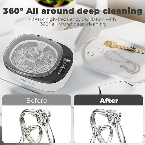 Ультразвуковой очиститель ювелирных изделий Sonic Cleaner KECOOLKE T1744 фото