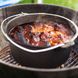 Чавунна каструля для барбекю Klarstein Guernsey Premium Dutch Oven 6.0, розмір М/6 кварт, 5,6 л чорна (10038638) 10038638 фото 5