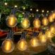 Наружные светодиодные фонари (гирлянды) 52 шт. G40 Litogo 35,5м на Рождество, в саду g40-2 фото 1