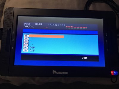 10,1-дюймовый автомобильный DVD-плеер с двумя экранами NAVISKAUTO, HDMI, поддержка видео 1080p, ТВ, MP4, USB NAVISKAUTO1-10.1 фото