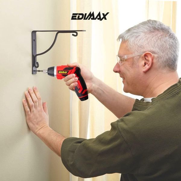 Аккумуляторный шуруповерт EDIMAX &lrm;EDIM-0050 с набором аксессуаров T0513 фото