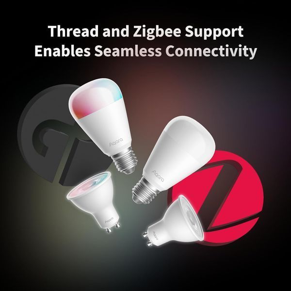 Умная светодиодная лампа T2 GU10 RGB Aqara Thread/Zigbee T2409 фото