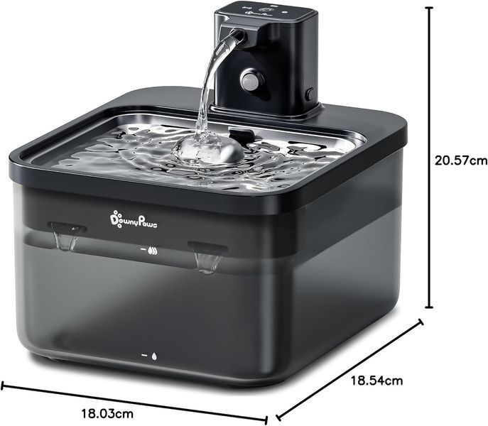Бездротовий фонтан для котів  DownyPaws Cat Water Fountain 2,5 л T1694 фото