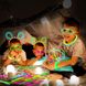 Неоновые палочки для праздника, детей, вечеринок 100 шт, светящиеся браслеты 1513 фото 4
